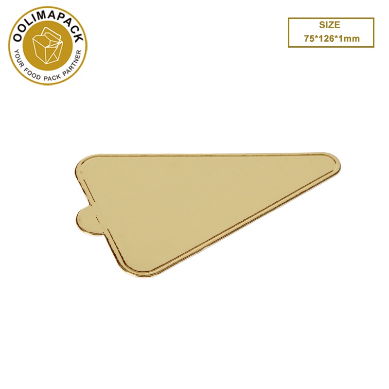 75*126*1mm Triangle Golden cake mat