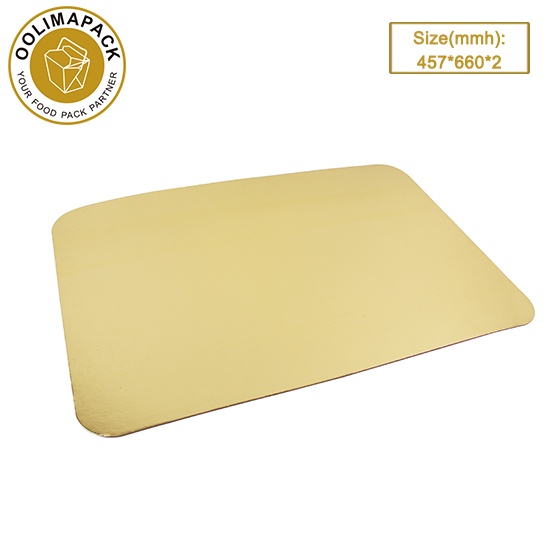 457*660*2mmh Square Golden cake mat