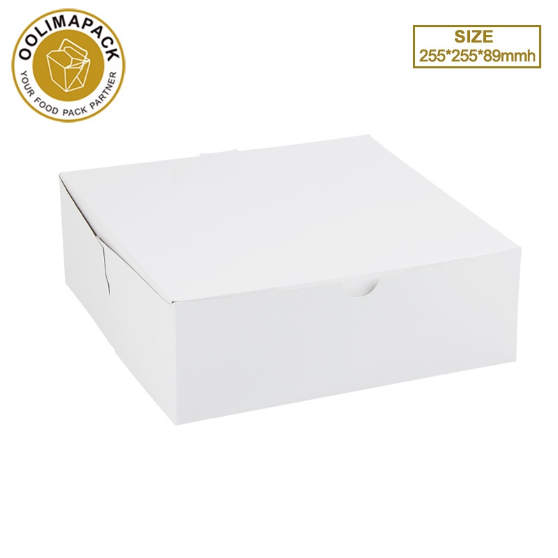 255*255*89mmh white cake box