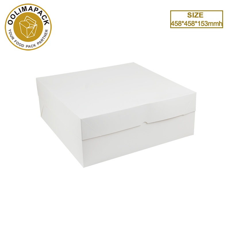 458*458*153mmh white cake box
