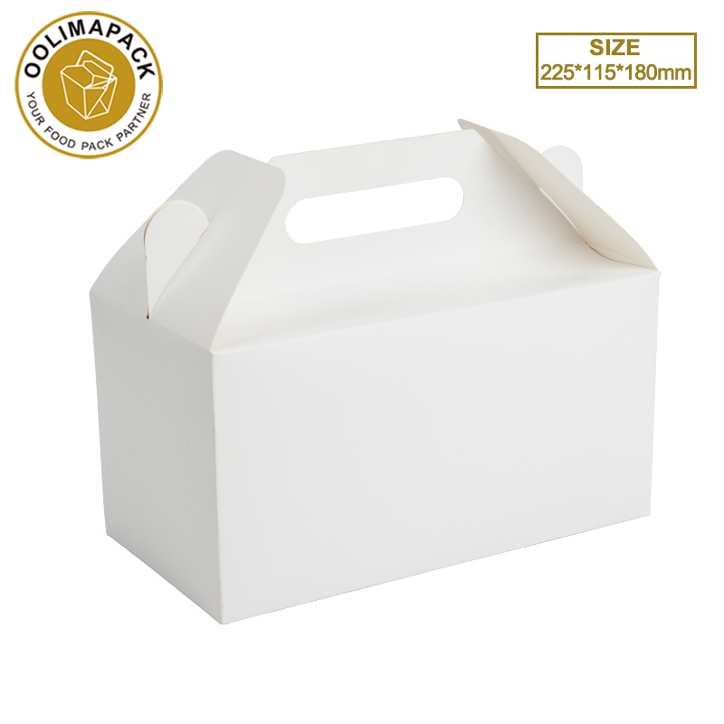 225*115*180mmh cake box with handle