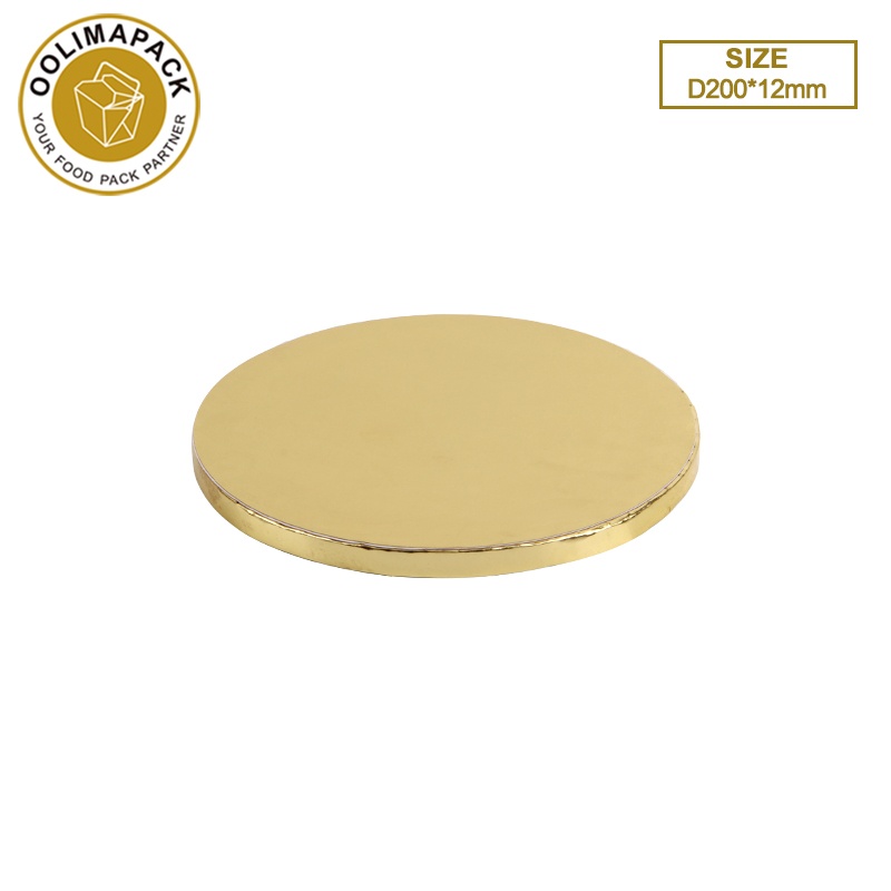 D200*12mm Thicken golden cake mat