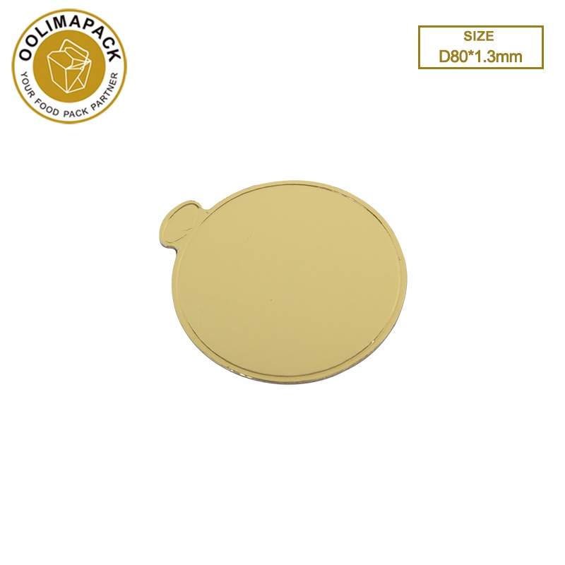 D80*1.3mm round Golden cake mat