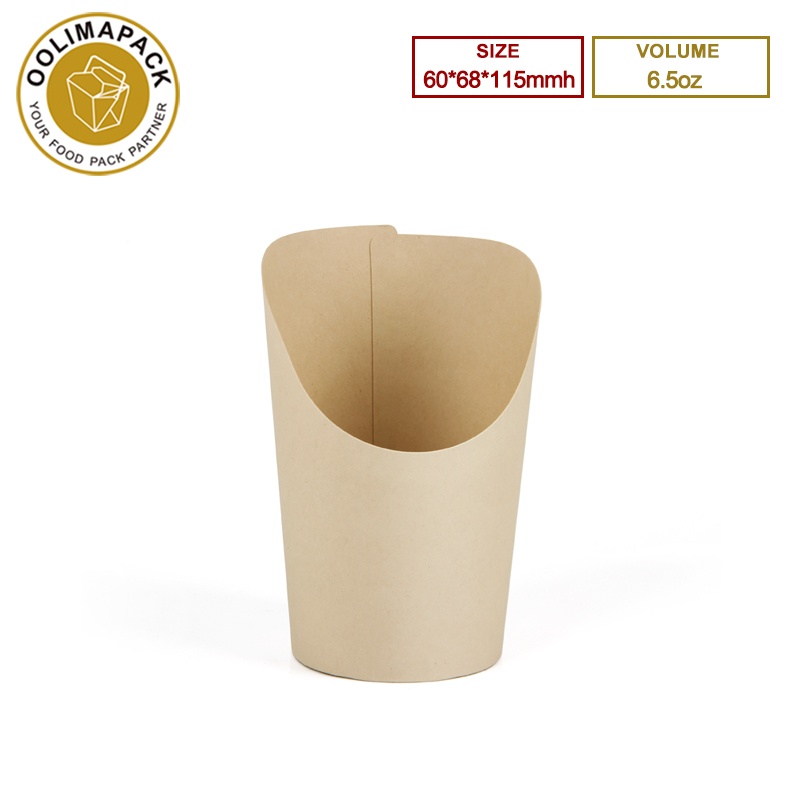 60*68*115mmh Bamboo Scoop Cup