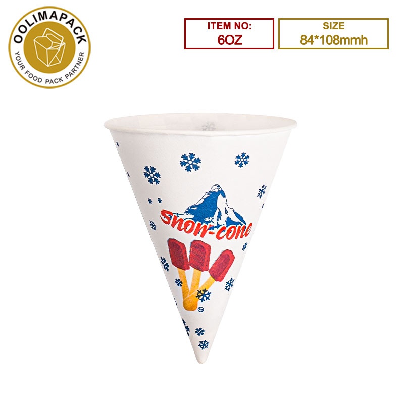 6oz Paper Cone Cups