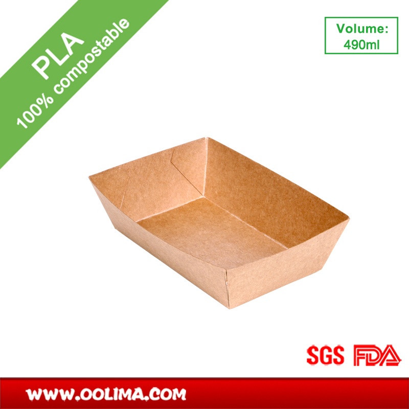 490ml 船盒（PLA）