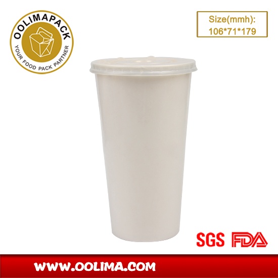 32oz single wall paper cup