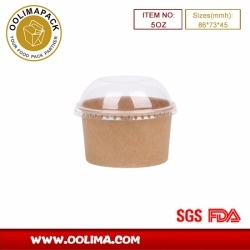 5OZ ice cream cup（kraft paper）