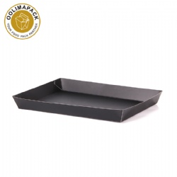 328*228*40mmh Black Boat tray