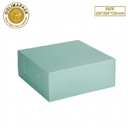 254*254*103mmh green cake box