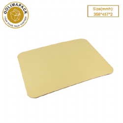 356*457*2mmh Square Golden cake mat