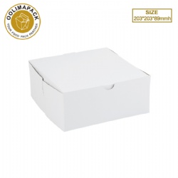 203*203*89mmh 白色蛋糕盒