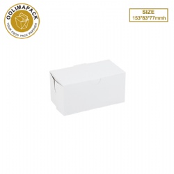 153*83*77mmh white cake box