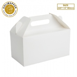 225*115*180mmh cake box with handle