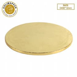 D450*12mm Thicken golden cake mat