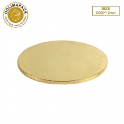 D300*12mm Thicken golden cake mat