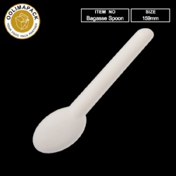 159mm Bagasse Spoon