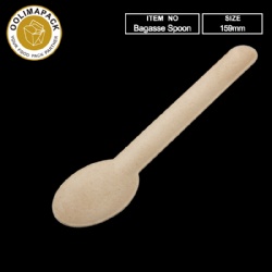 159mm Bagasse Spoon