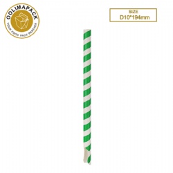 D10*194mm Smoothie paper straw
