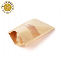 S/Kraft paper bag with PET window