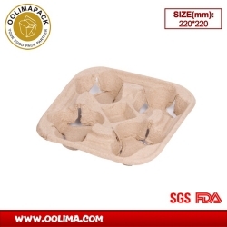 220*220mmh Pulp cup carrier(4cups)