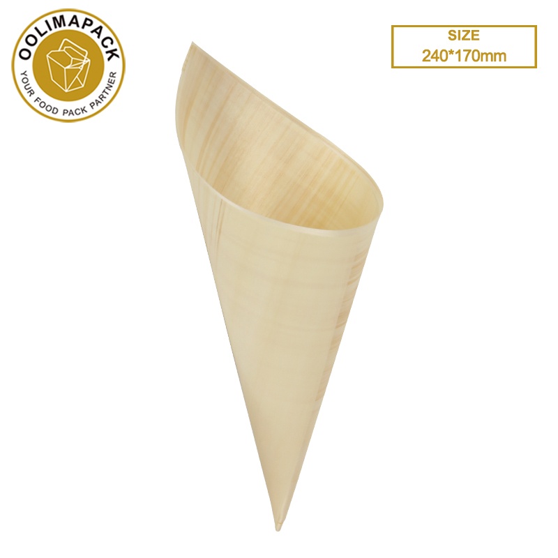 240*170mm Wooden Cone