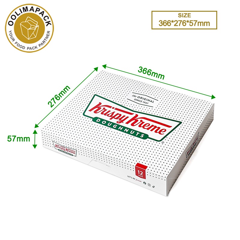 366*276*57mmh Donut box