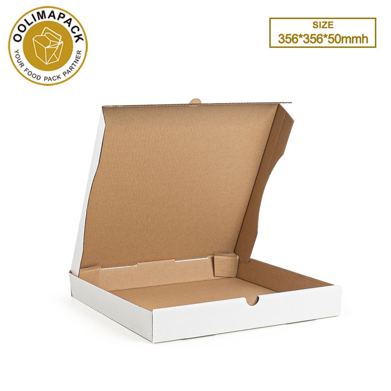 356*356*50mmh B-flute pizza box