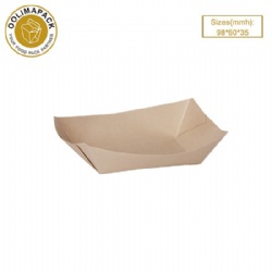 98*60*35mmh Food tray （bamboo paper)