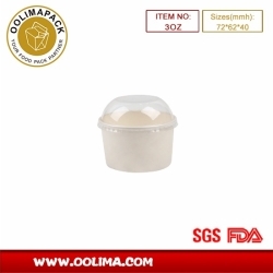 3OZ ice cream cup（white）