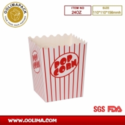 24OZ paper popcorn box