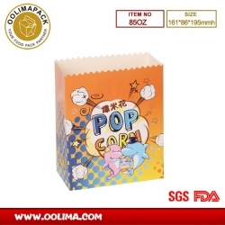 85OZ paper popcorn box