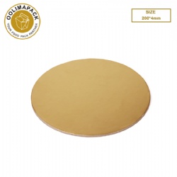 200*4mm round Golden cake mat