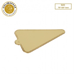 75*126*1mm Triangle Golden cake mat