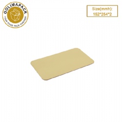 152*254*2mmh Square Golden cake mat