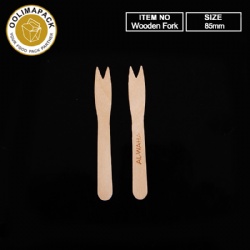 85mm Wooden fork