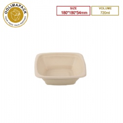 720ml Square Bagasse Bowl