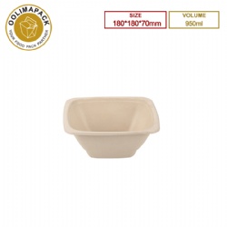 950ml Square Bagasse Bowl