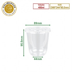 400ml PET cup