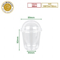 360ml PET cup