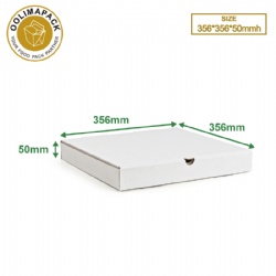 356*356*50mmh B-flute pizza box