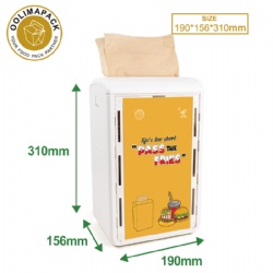190*156*310mmh ABS Table napkin dispenser