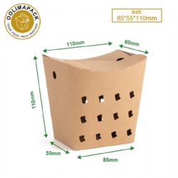 85*55*110mm French fries box