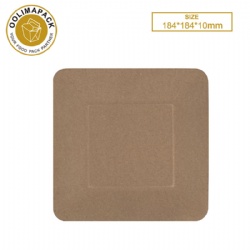 7” Kraft paper plate