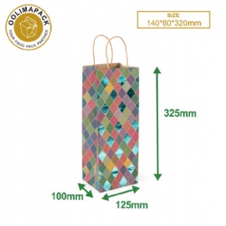 125*100*325mmh wine bag