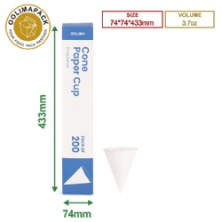 3.7ozoz Paper Cone Cups