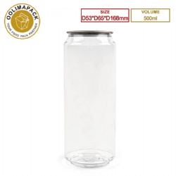 500ml canned beverage PET bottle