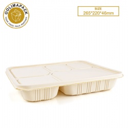 265*220*46mm Cornstarch food container