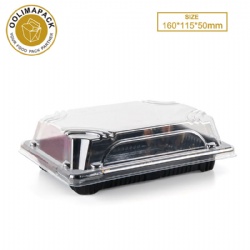 160*115*50mmh  Food box with PET lid