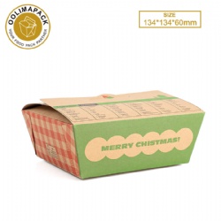 134*134*60mmh Paper lunch box